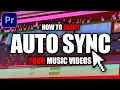 Auto Sync YOUR Clips to a Song In Under 1 Minute Premiere Pro