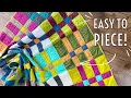 Fat Quarter Plaid Fat Quarter Quilt Pattern Tutorial with Free Pattern