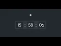 Digital Clock - HTML CSS JavaScript GitHub Tutorial