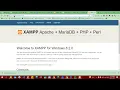 How to Install the XAMPP Server for PHP and MySQL