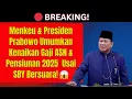 Download Lagu 🔴 Menkeu \u0026 Presiden Prabowo RESMI Umumkan Kenaikan Gaji ASN \u0026 Pensiunan 2025 Usai SBY Bersuara