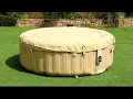 Bestway SaluSpa Hawaii Energy Efficient Smart AirJet Inflatable Hot Tub Install