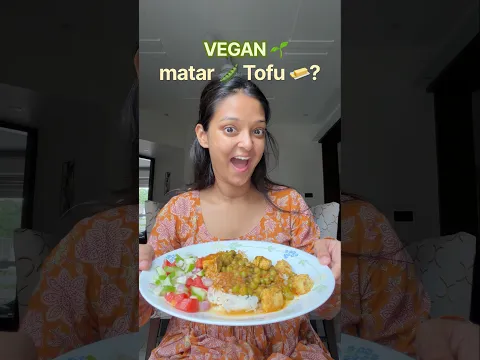 *Realistic* ✨what I eat as a *VEGAN* 🌱 vegan cafe? Matar Tofu #whatieatinaday