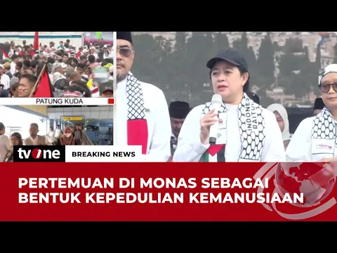 Puan Hingga Retno Marsudi Sampaikan Sejumlah Pesan di Aksi Bela Palestina