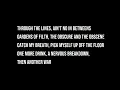 THE BLESSED HELLRIDE - BLACK LABEL SOCIETY (LYRICS)