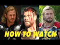 How To Watch Thor In Chronological Order