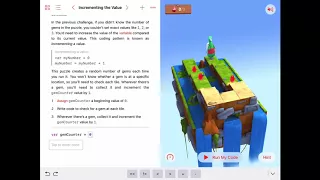 Incrementing The Value - Swift Playgrounds