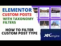 Elementor Custom Post Type With Taxonomy Filter Filter Custom Post Type CrocoBlock JetEngine