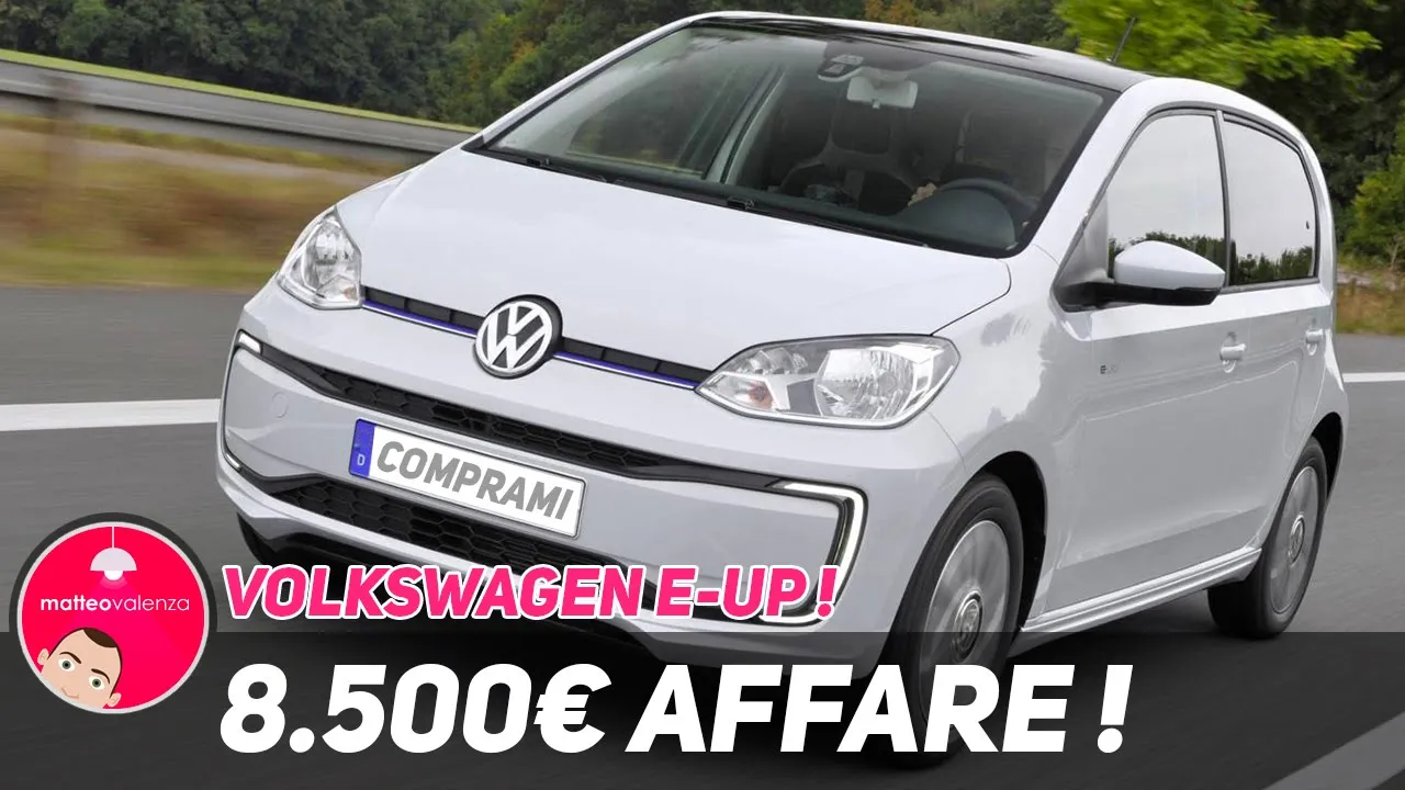 Volkswagen e-up!, la city car elettrica alla prova tra autonomia e ricarica