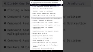 freeCodeCamp - Divide One Decimal by Another