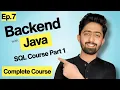 SQL Complete Course Part 1 Java Backend Development Tutorial lecture 07