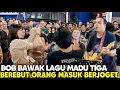 Lagu Penonton tua muda Masuk Menari | Bila Bob Bawak Lagu Madu Tiga semua Rancak Berjoget