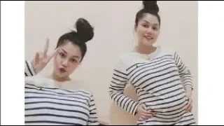 sebulan menikah dj katty umumkan kehamilan besarnya
