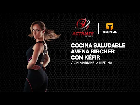 Cocina saludable avena bircher con kéfir