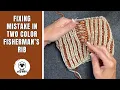 Fixing mistake in two color fisherman s rib