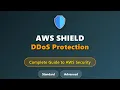 AWS Shield Complete DDoS Protection Guide for Beginners AWS Security Tutorial
