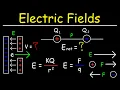 Electric Field Due To Point Charges - Physics Problems
