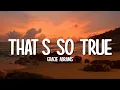 Gracie Abrams - That’s So True (Lyrics)