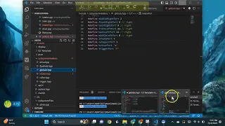 Global variables and Subsystem headers