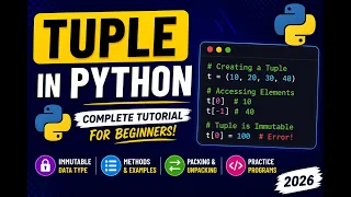 -Python Tuple Tutorial for Beginners Tuple in Python Explained with Examples 2026