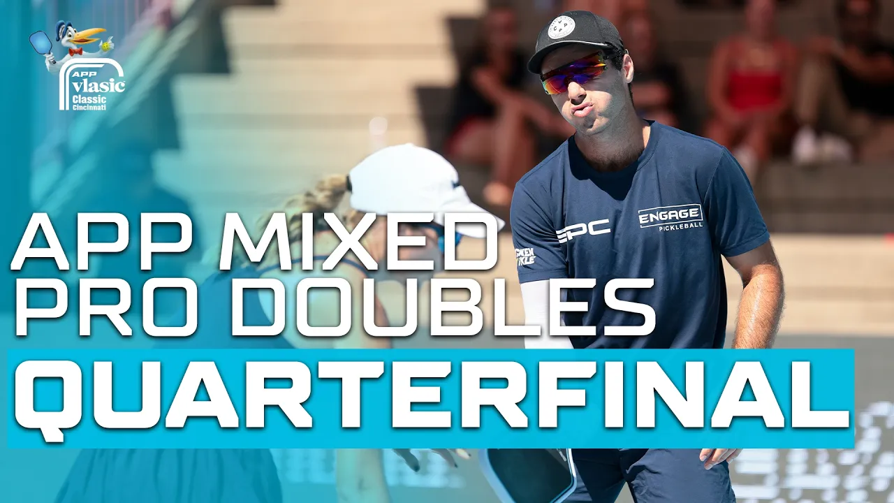 Richard Livornese Jr / Megan Fudge vs. Ronan Camron / Kat Stewart in Mixed Pro Doubles Quarterfinal