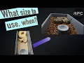 WHAT TUB SIZE TO USE FOR YOUR BALL PYTHON