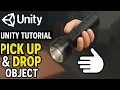 How To Pick Up And Drop Items Unity Tutorial