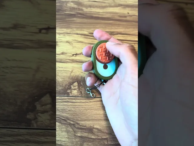 Jumbo Magnetic Fidget Slider with Keychain, Ribbed Sensory Toy video thumbnail