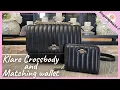 COACH Klare Crossbody And Matching Wallet With Linear Quilting Unboxing And What Fits