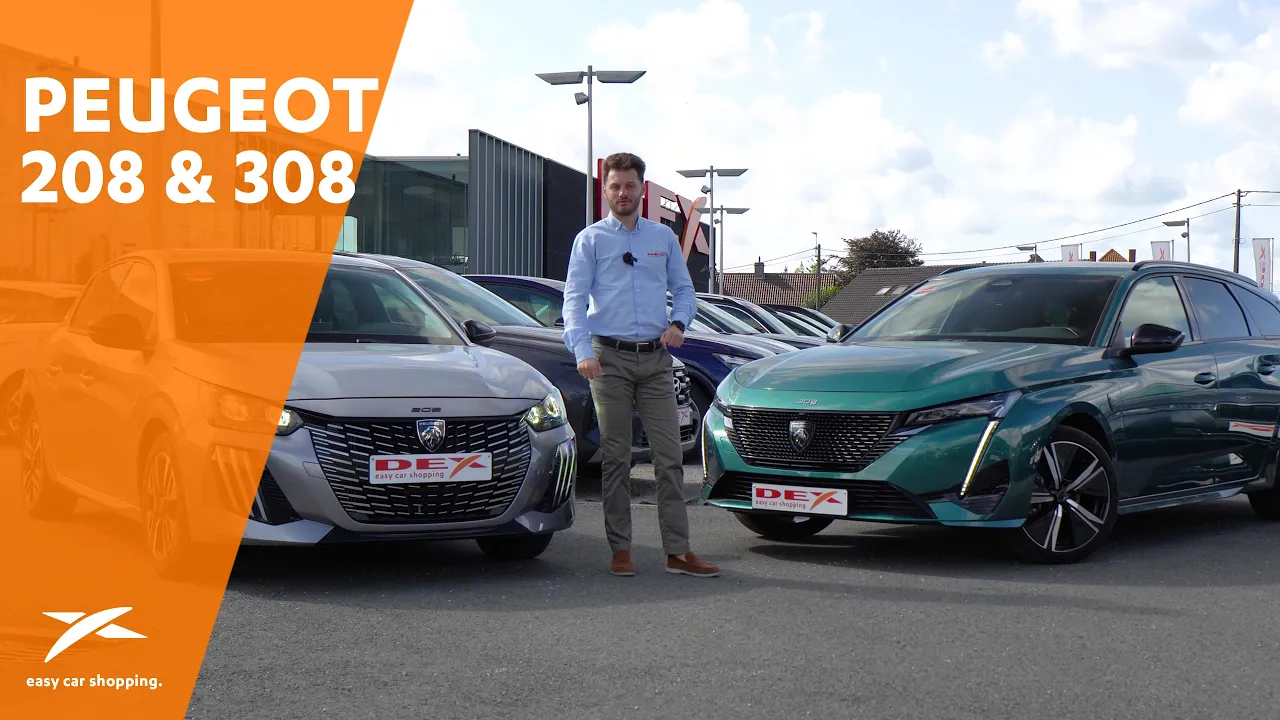 Dex Easy Car Shopping — Peugeot 2008 & 308: Top Deals bij DEX (YouTube video ad)