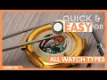 How to Change a Watch Battery 3 Simple Methods for All Case Backs