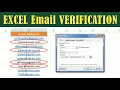 Excel Data Validation Verify Email Addresses Instantly Email Validation Formula