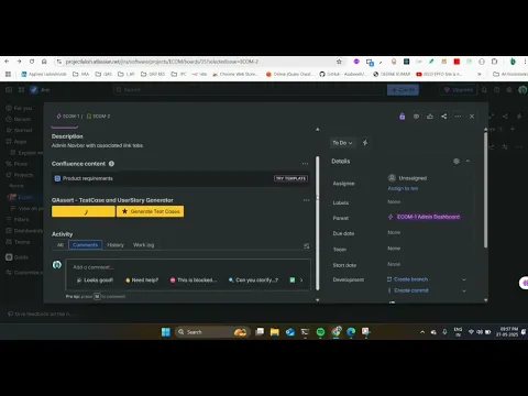 watch QAssert TestCase and UserStory Generator video