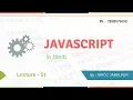 JavaScript Lecture - 51