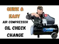 How To Service Extend The Life Of Your Air Compressor - Quick Easy