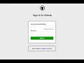 Github Login Form HTML CSS Login Page Project