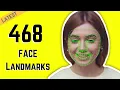 Detect 468 Face Landmarks in Real-time OpenCV Python Computer Vision