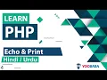 PHP Echo Print Statement Tutorial in Hindi Urdu