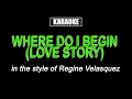 Lagu Karaoke - (Where Do I Begin?) Love Story - Regine Velasquez