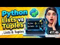 Python Lists vs Tuples Explained in 6 Minutes Beginner Friendly