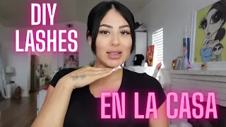 LASH EXTENSION DIY EN LA CASA