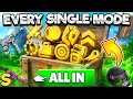 I Did EVERY SINGLE Game Mode on Splits IT PAID SO MUCH