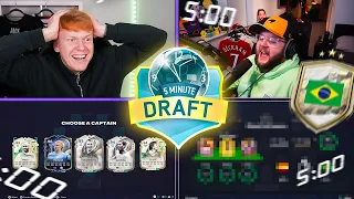 DISASTER IN TOTY 5 MINUTE FUT DRAFT!! SO MANY COINS LOST!! FC 26