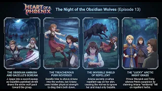 the night of the obsidian wolves heart of a phoenix ep 13