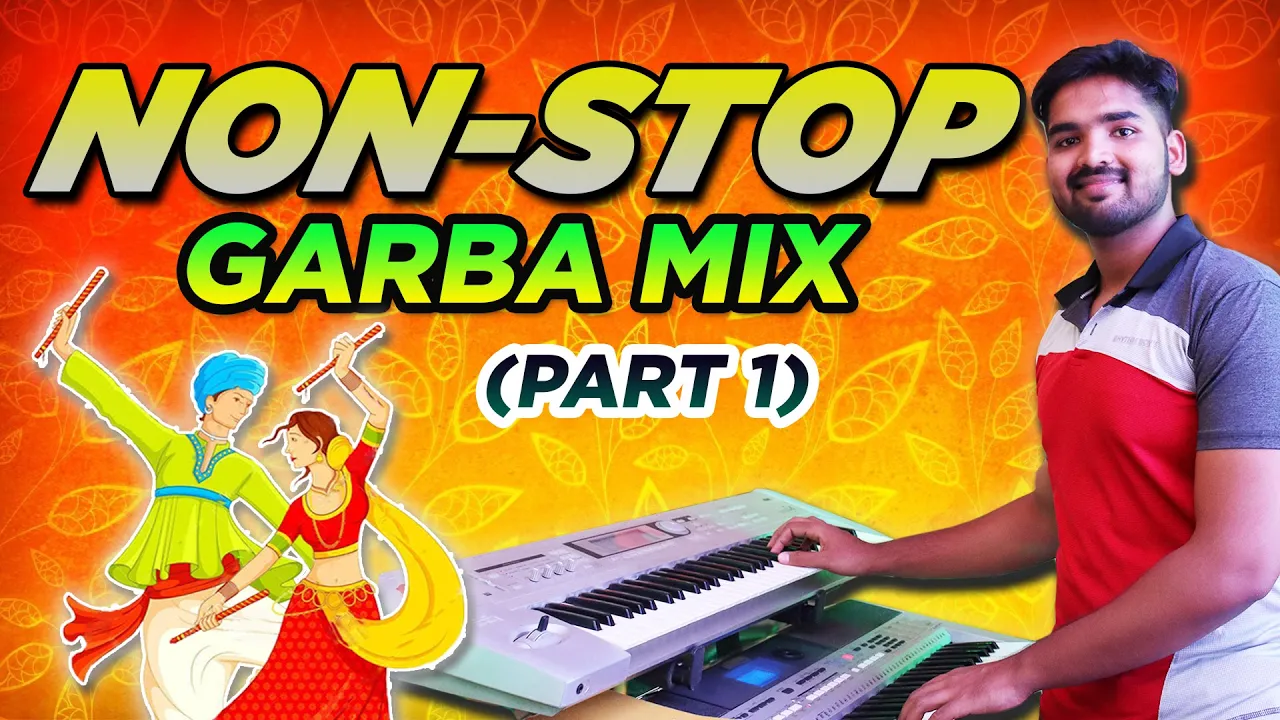 Non-Stop Garba | Part 1 | Dandiya | Khelaiya | Paras | Raas | Instrumental | Mithun Ingle