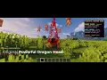 Original POWERFUL DRAGON HEAD ExecutableItems Minecraft