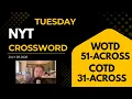 NYT Crossword July 28 2026