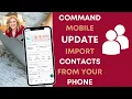 Keller Williams Command Mobile Import Contacts from your Phone