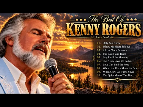 Greatest Hits Of All Time - Kenny Rogers Inspired Country Songs - Best Country Hits of Golden Era