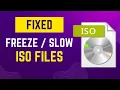 FIXED Windows 11 ISO Image Mount Taking Too Long And Freeze